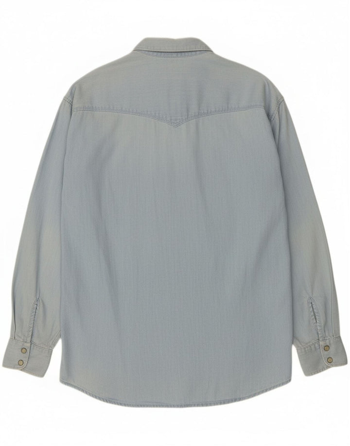 Uniforma muška traper košulja XL plavi pamuk