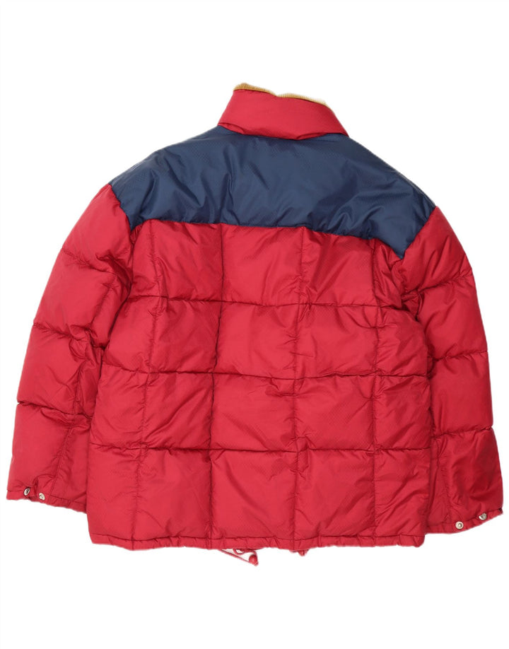 Alaska muška podstavljena jakna UK 40 Large Red Colourblock poliamid