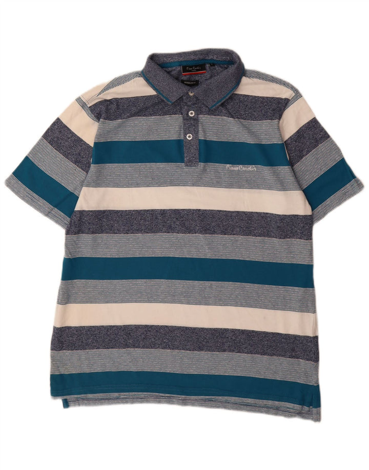 Pierre Cardin muška polo majica standardnog kroja na velike raznobojne pruge