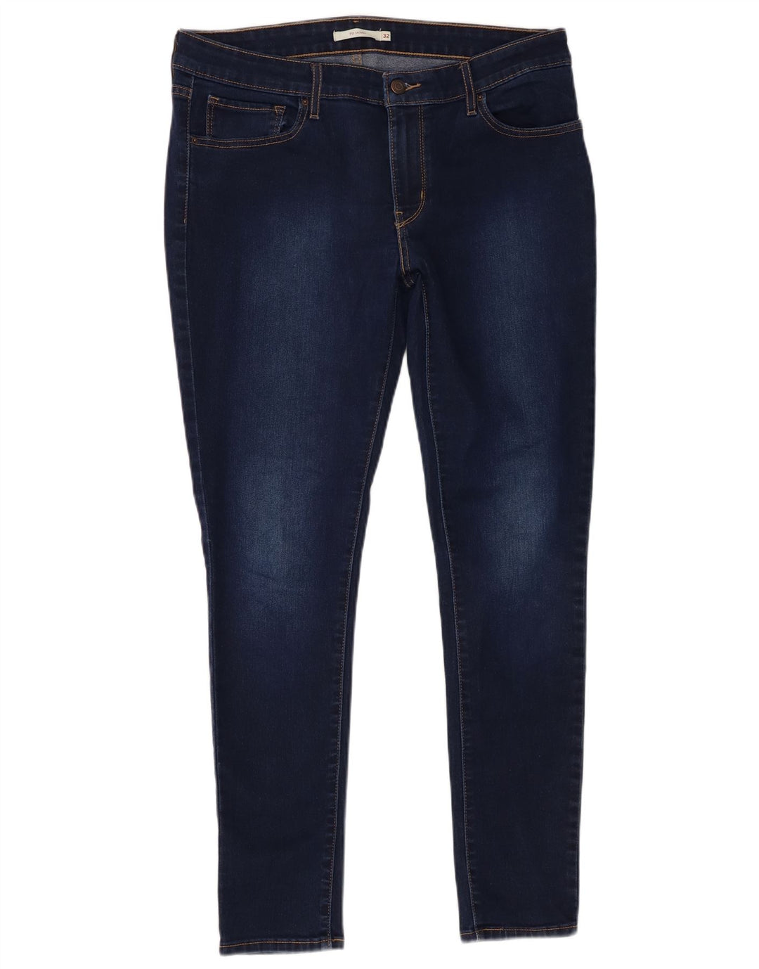 Levi's ženske 711 uske traperice W32 L29 tamnoplave
