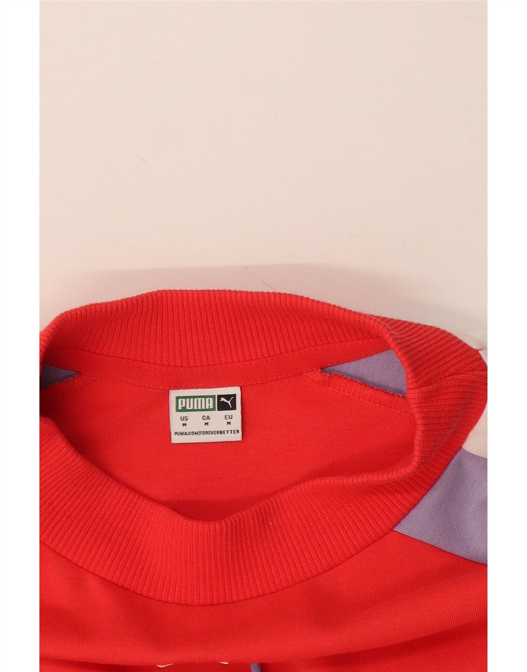 Puma ženska kratkotrajna majica s grafičkim motivima UK 14 srednje crvene boje