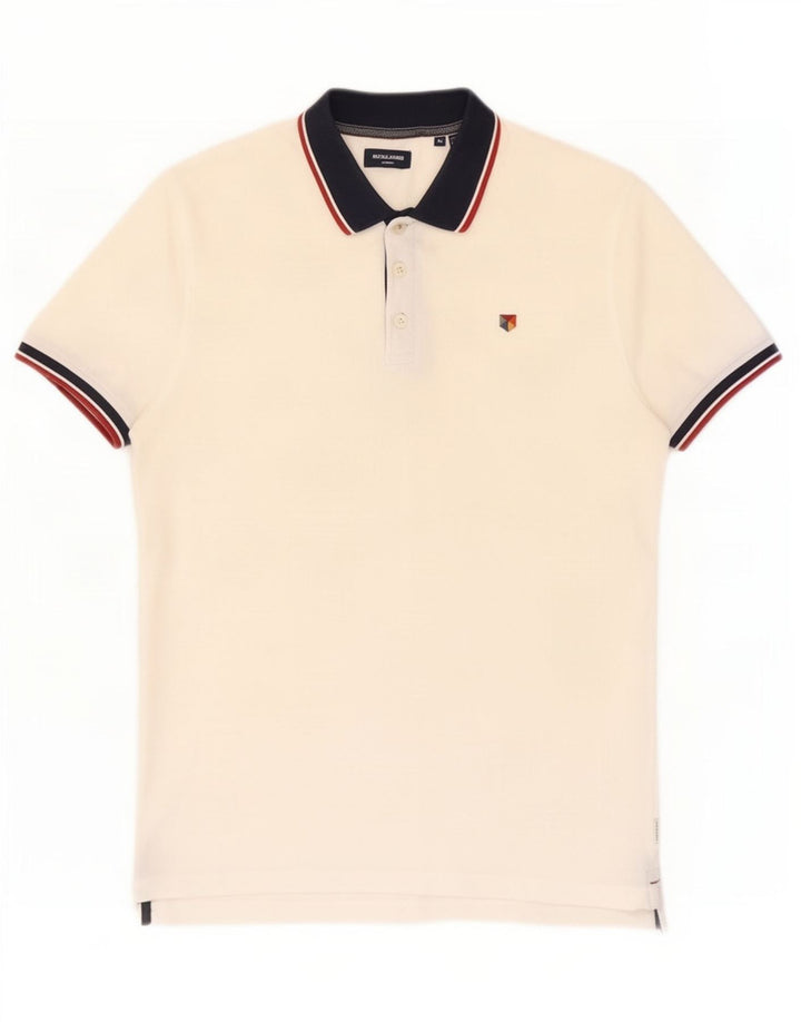 Jack & Jones muška polo majica srednje bijele boje