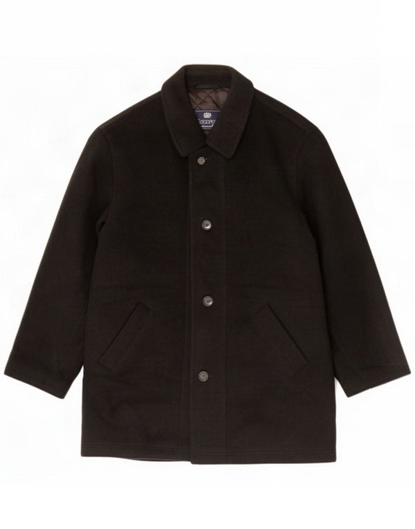 Lord Muški kaput IT 48 Medium Black Wool
