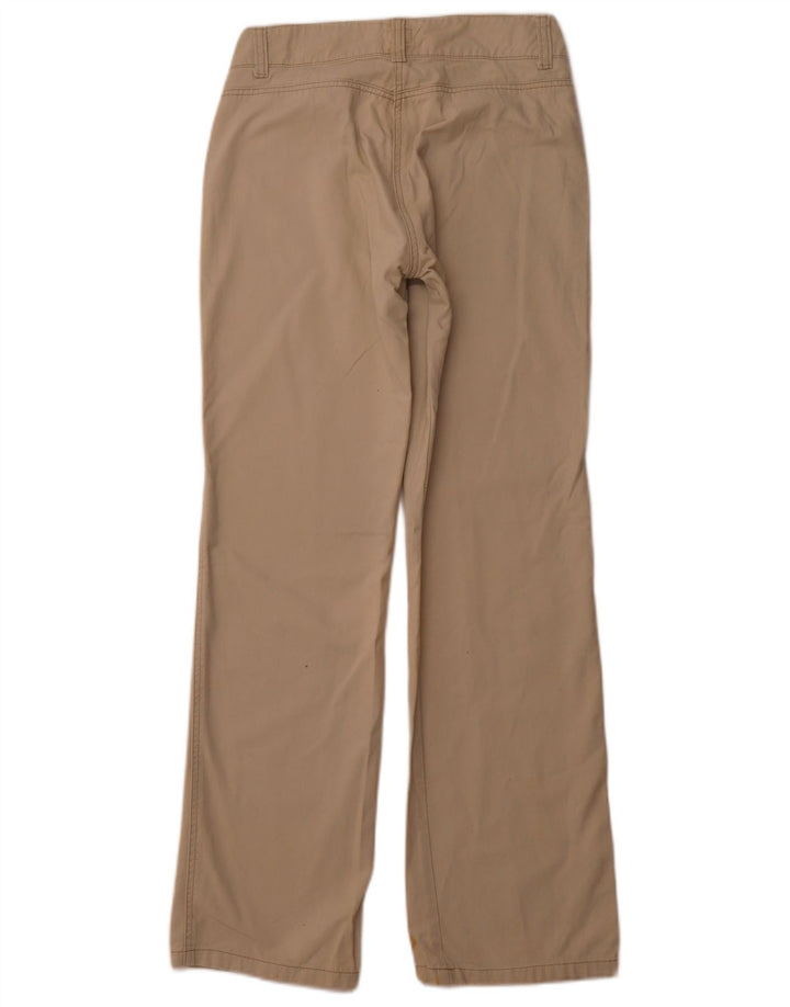 CALVIN KLEIN Ženske ravne ležerne hlače W28 L32 Bež pamuk