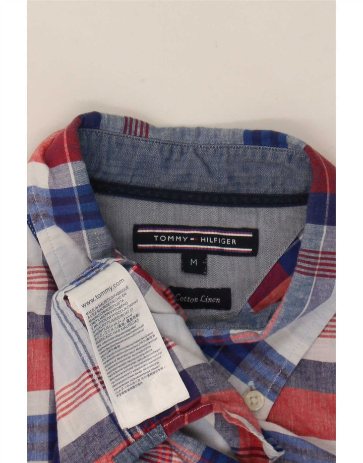 Tommy Hilfiger muška košulja Srednje plavi karirani pamuk