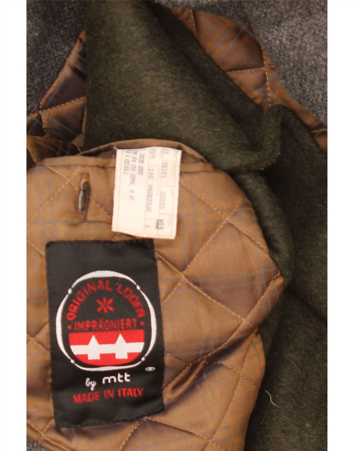 Vintage muški kaput UK 42 XL kaki vuna