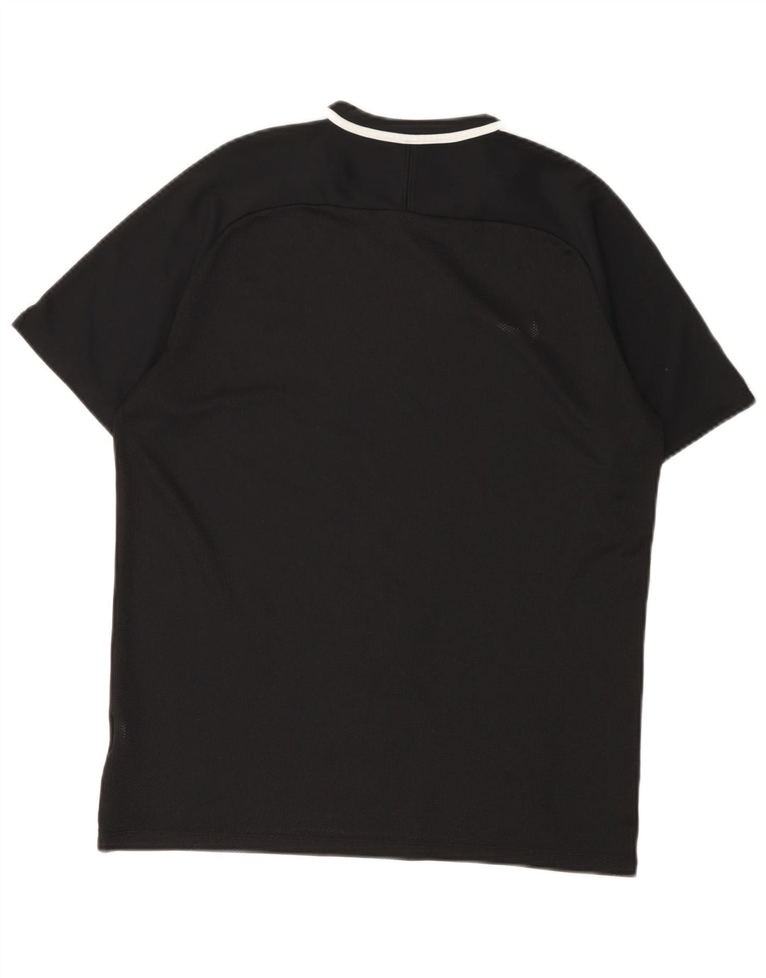 NIKE ženska majica kratkih rukava Dri Fit UK 16 velika crna poliesterska boja