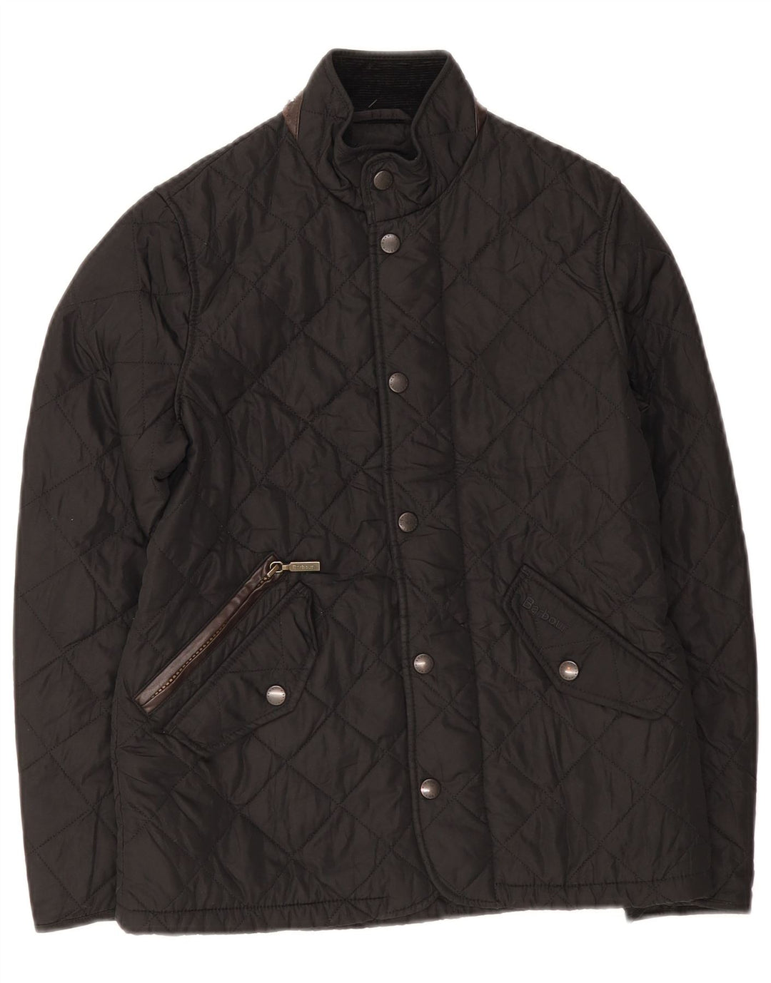 Prošivena jakna Barbour Boys 10-11 Years Large Black
