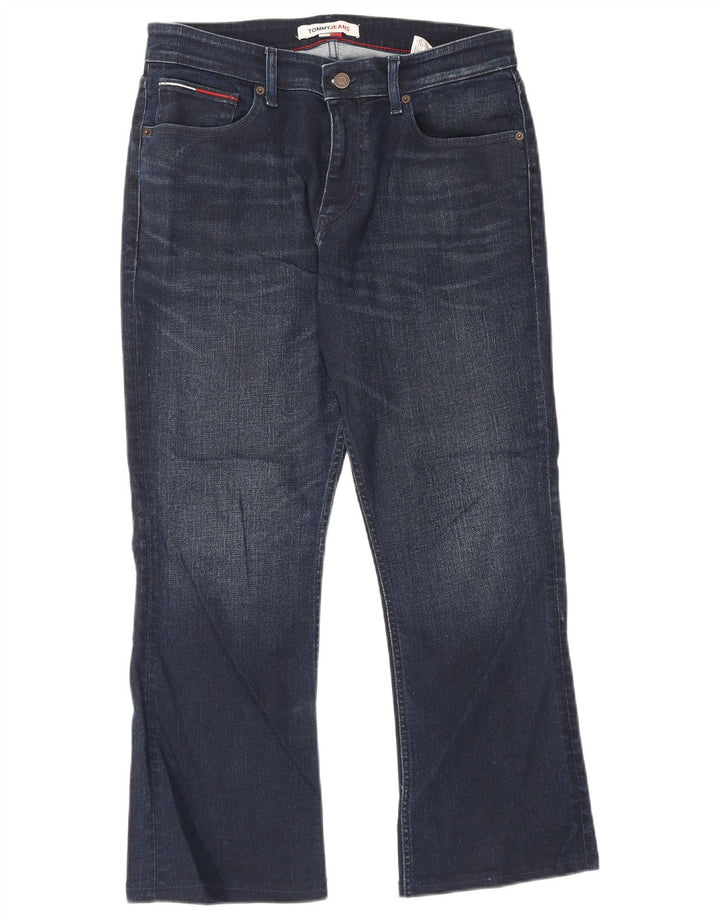 Tommy Hilfiger muške traperice Ryan Regular Bootcut W32 L27 plavi pamuk