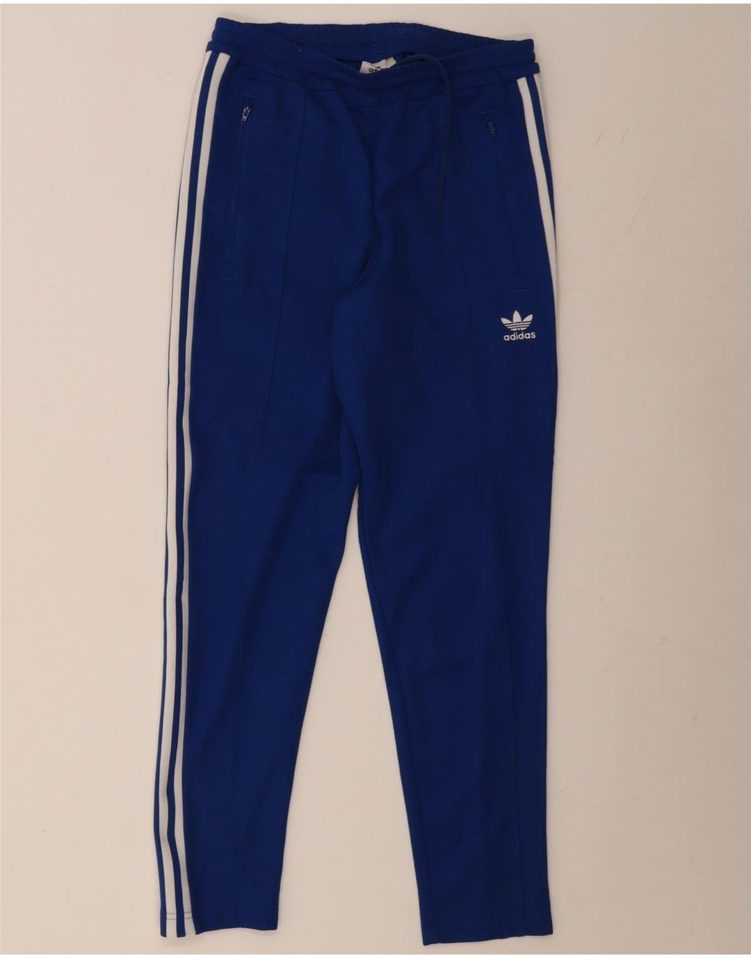 Adidas muške trenirke srednje plave pamučne hlače