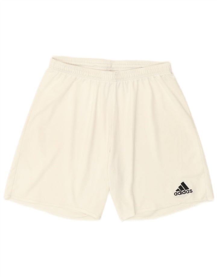 Adidas muške Climalite sportske kratke hlače srednje bijele boje od poliestera