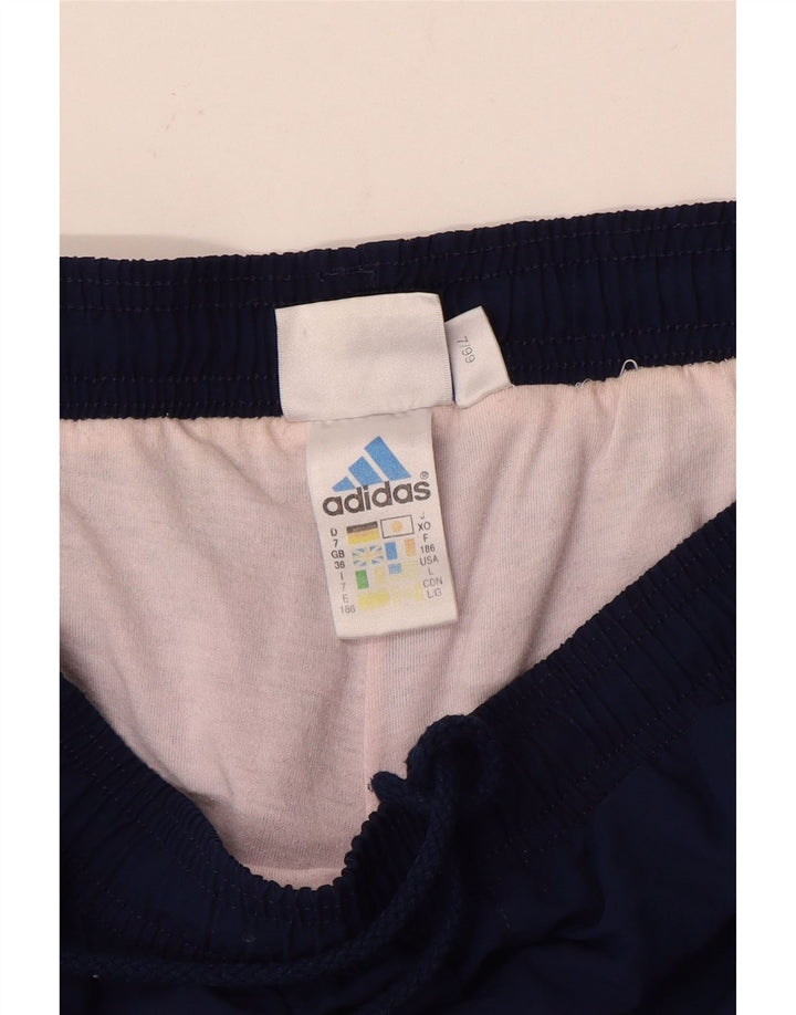 Adidas muške trenirke Hlače Joggers Large tamnoplavi poliester