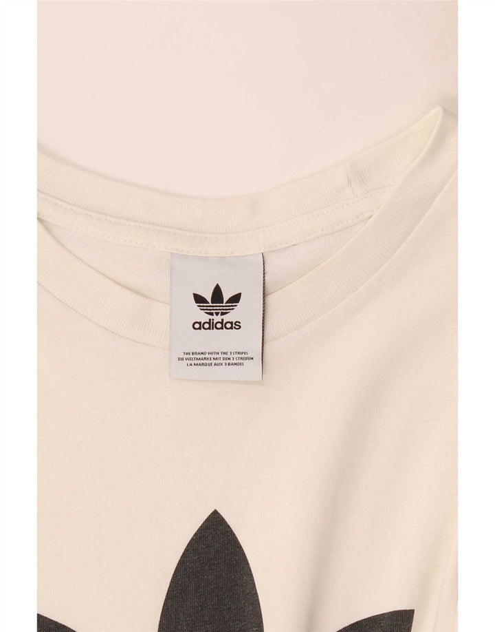 Adidas muška grafička majica srednje bijele boje