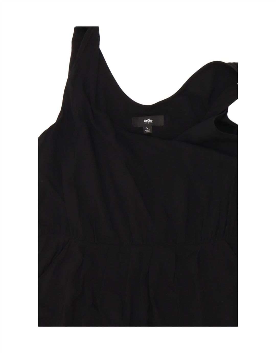 MOSSIMO Womens Sleeveless Sheath Dress UK 16 Large Black Rayon Vintage Mossimo and Second-Hand Mossimo from Messina Hembry 