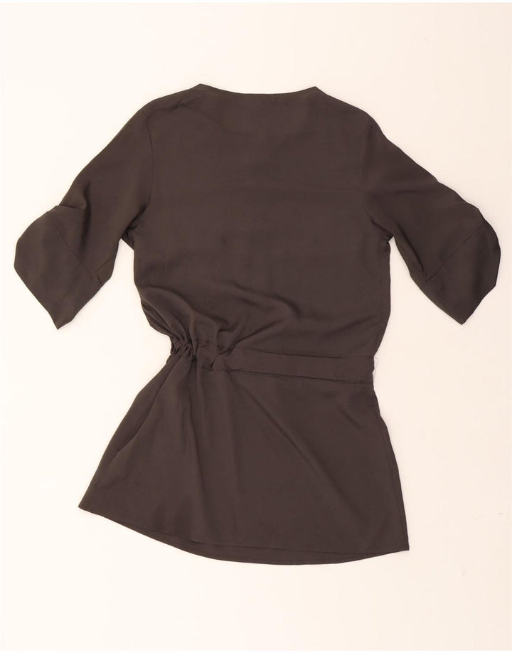 MOSSIMO Womens 3/4 Sleeve Pullover Shirt Dress UK 14 Medium Black Vintage Mossimo and Second-Hand Mossimo from Messina Hembry 
