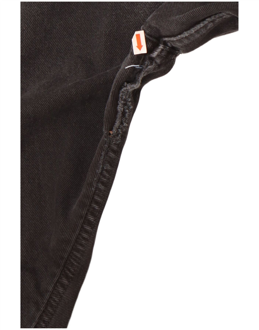 Levi's muške 501 ravne traperice s oštećenjem W36 L26 crne