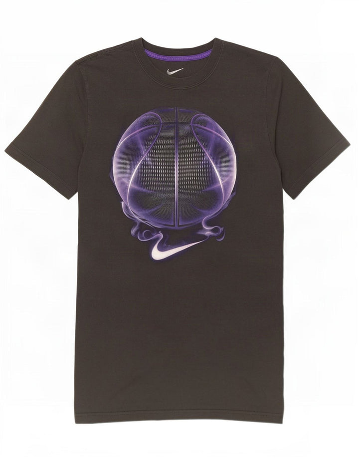 Nike muška majica kratkih rukava standardnog kroja, mala, siva