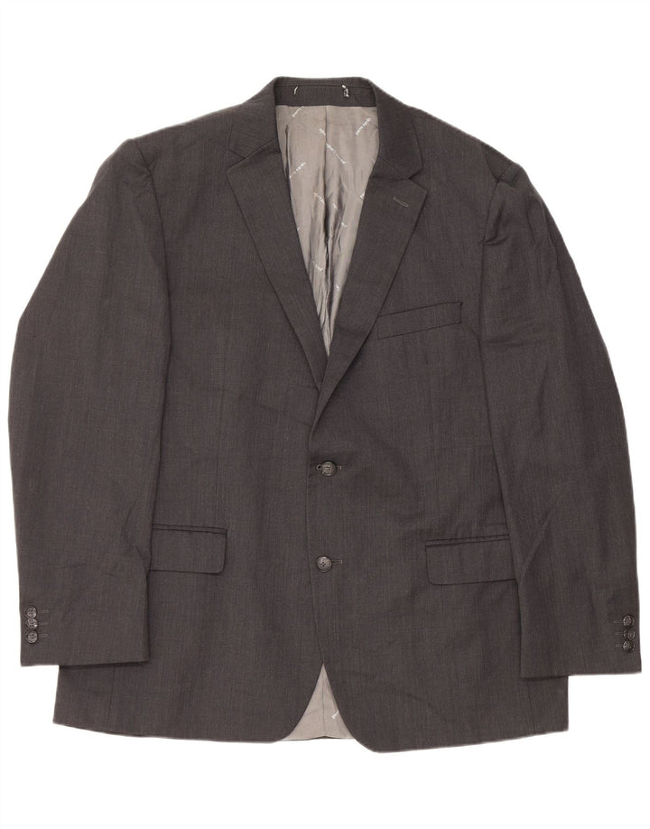 Pierre Cardin muška jakna s 2 gumba IT 54 2XL siva vuna