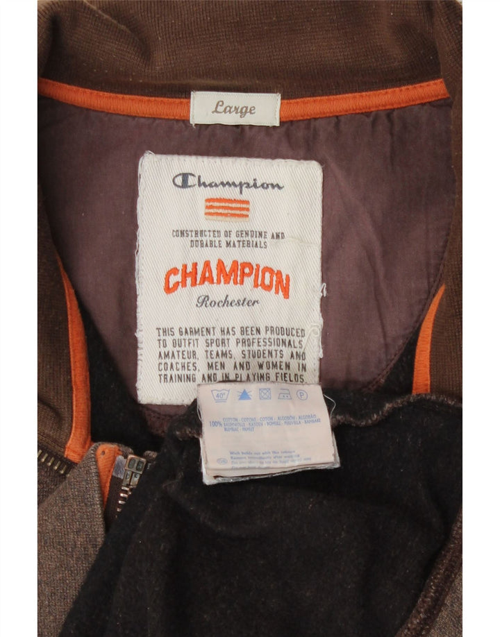 Champion ženska gornja jakna trenirke Rochester Graphic UK 16 Large Brown
