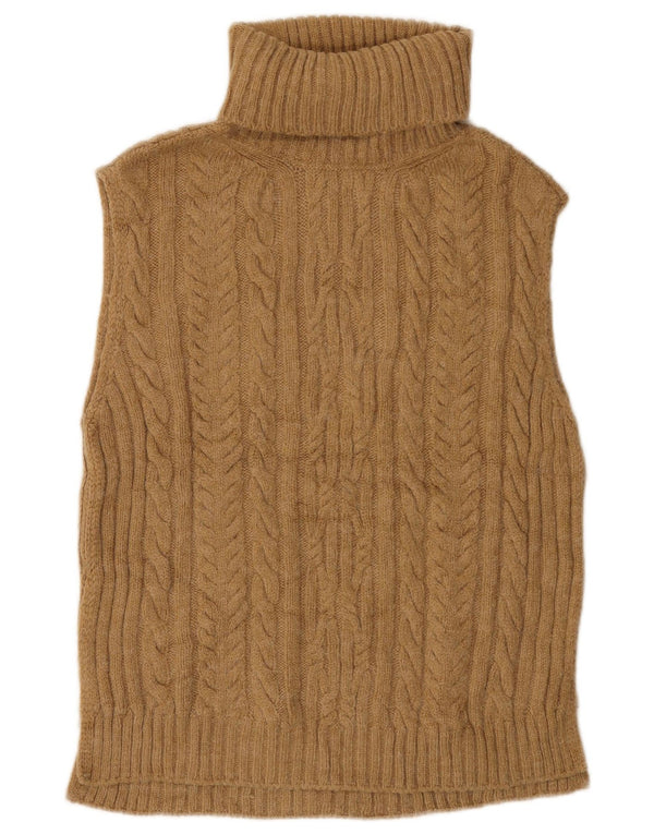 MARKS & SPENCER Ženska velika majica bez rukava UK 6 XS Bež akril