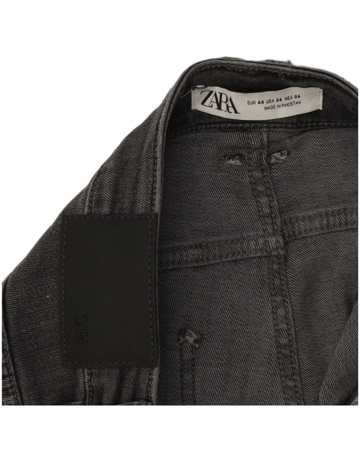 Zara muške uske traperice EU 44 Large W34 L31 sive