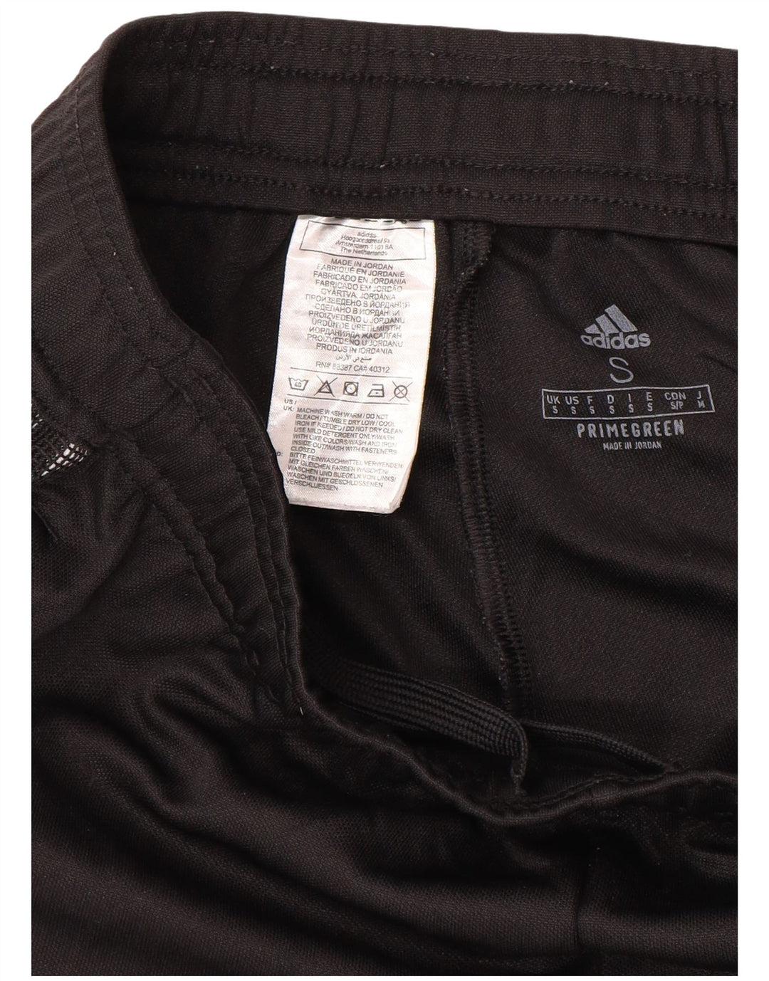 ADIDAS Mens Aeroready Tracksuit Trousers Small  Black Polyester