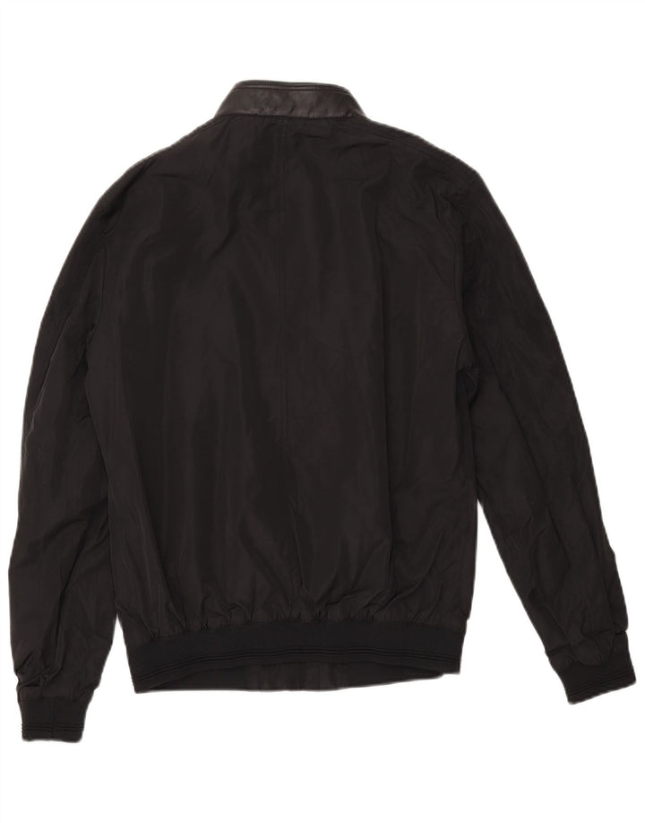 ZARA muška bomber jakna UK 36 mali crni poliester