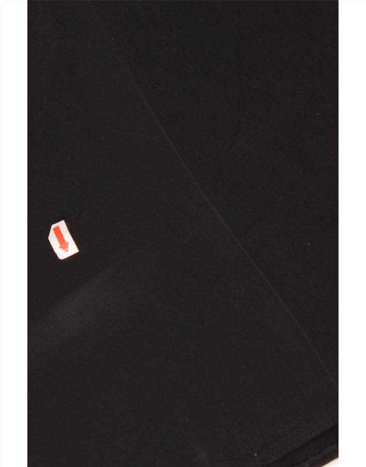 VINTAGE ženske kratke chino hlače s štipaljkama W28 srednje crne