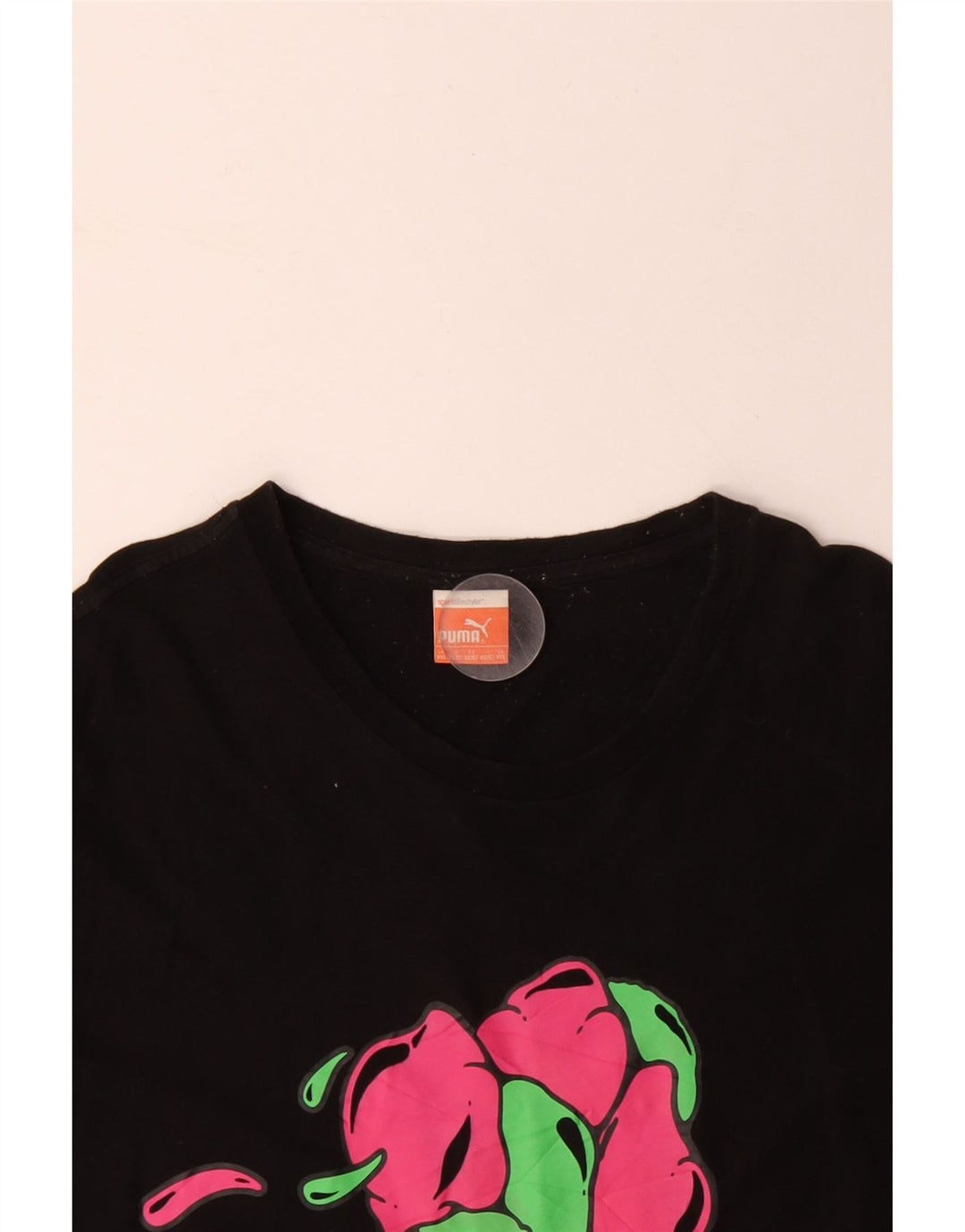 PUMA muška majica kratkih rukava s grafičkim motivima 2XL crni pamuk