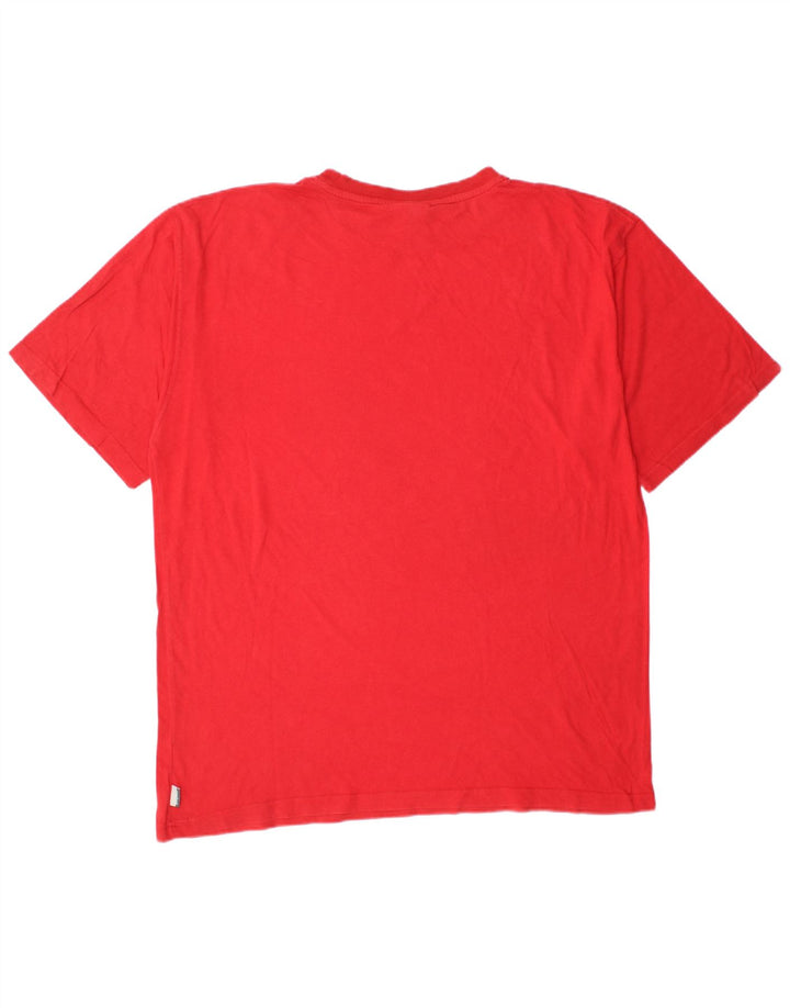 Reebok muška majica s grafičkim motivima XL crvena