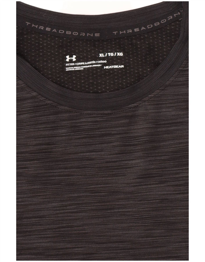 Under Armour muška majica kratkih rukava XL siva s pjegama