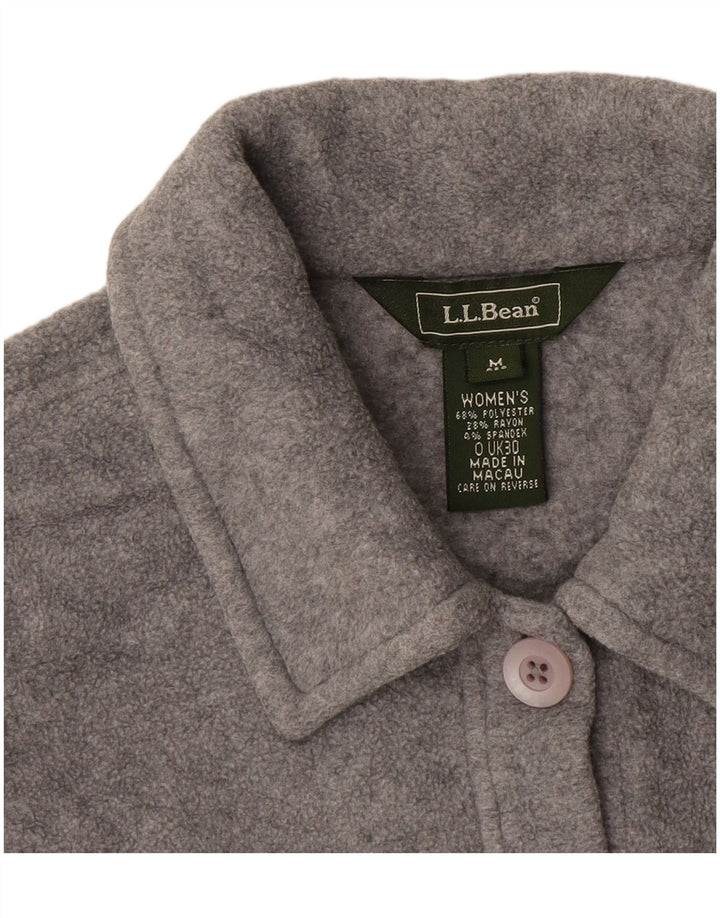 L.L.Bean ženska jakna od flisa UK 14 srednje sivi poliester