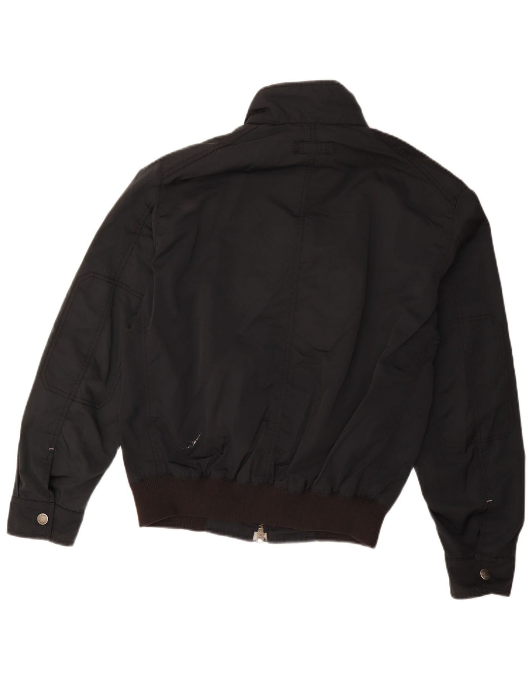 Muška bomber jakna Massimo Dutti UK 40 velika crna poliakril