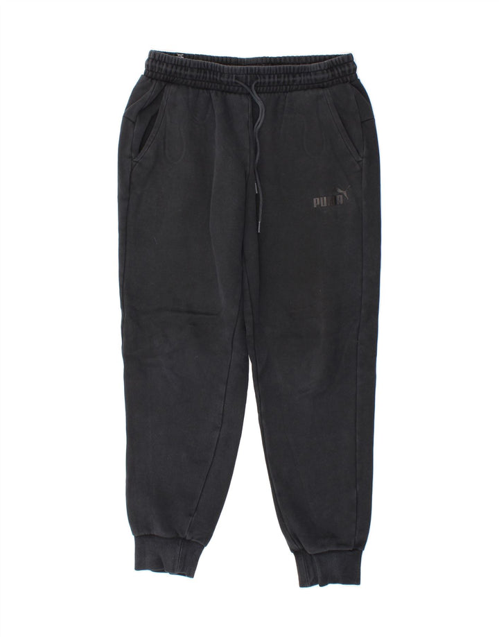 PUMA Mens Tracksuit Trousers Joggers Medium  Black Cotton Vintage Puma and Second-Hand Puma from Messina Hembry 