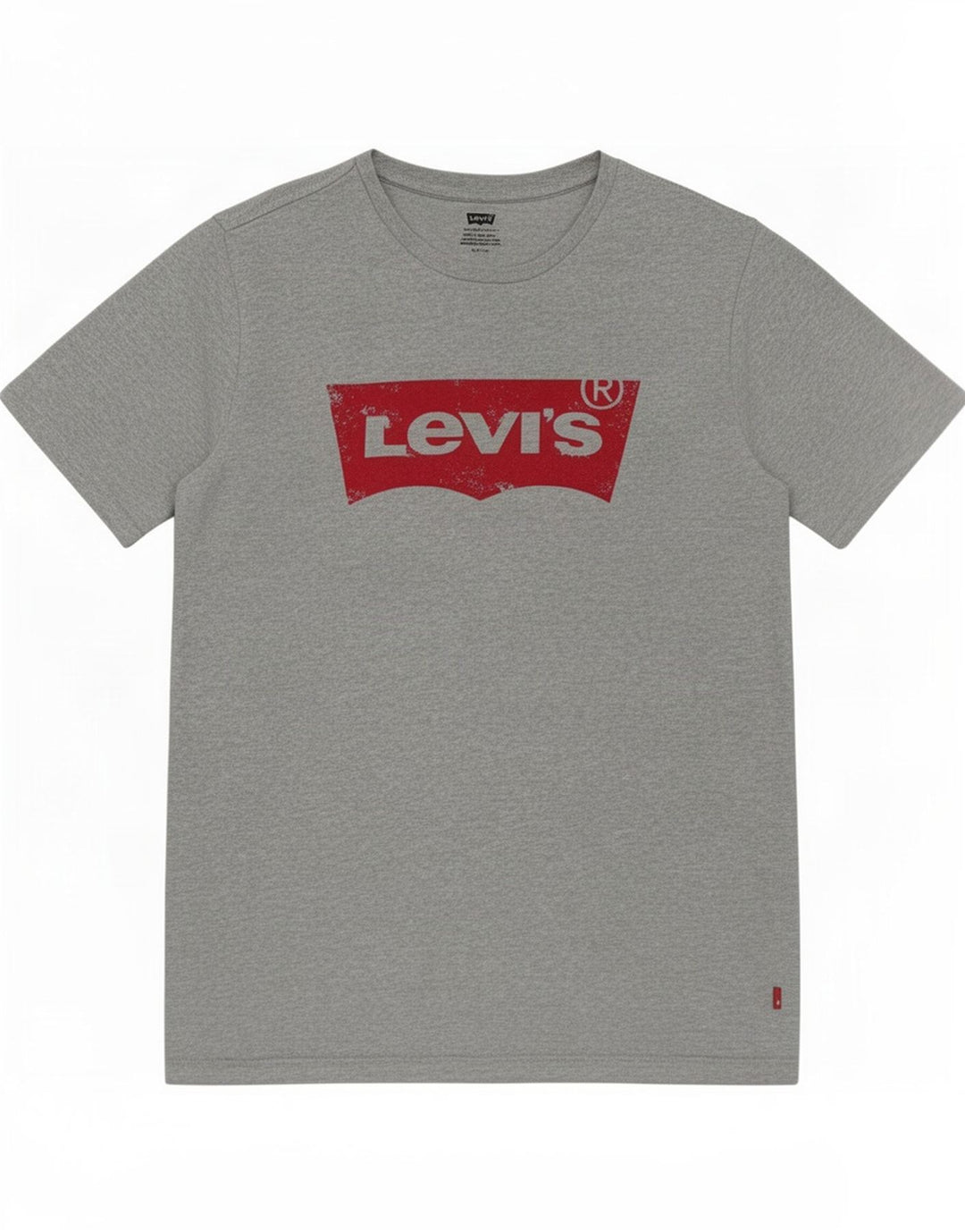 Levi's muška majica kratkih rukava s grafičkim motivima, mali sivi pamuk