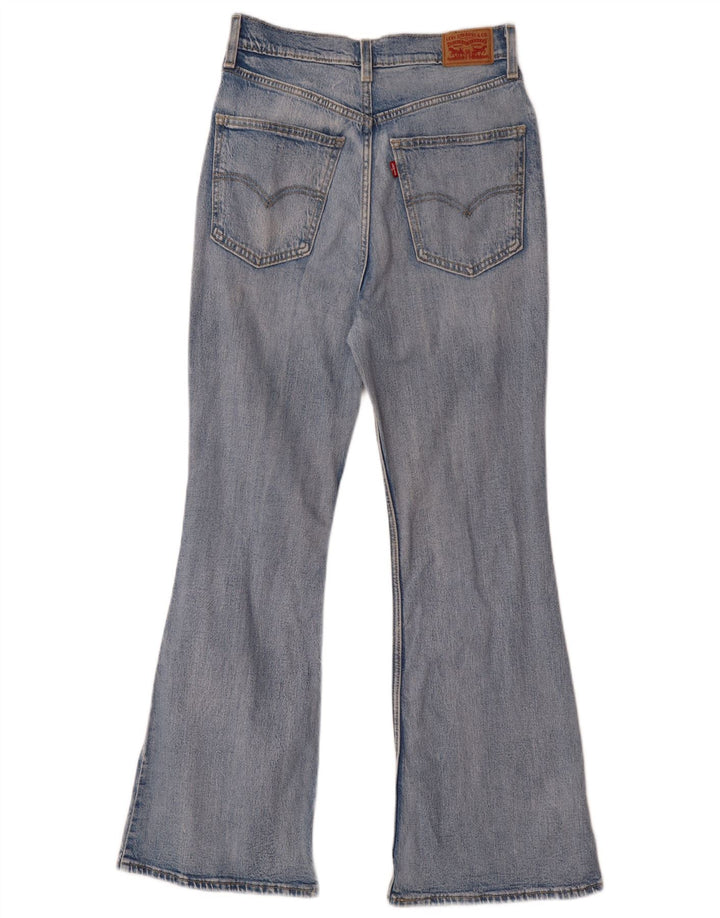 Levi's ženske rasklimane lepršave traperice W28 L29 plavi pamuk