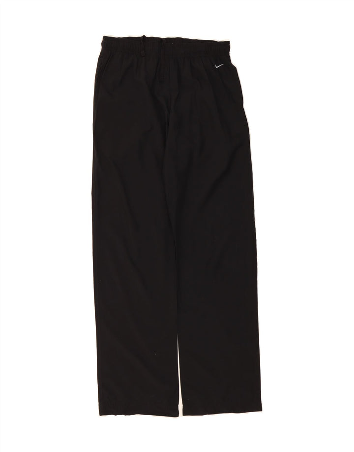 NIKE Womens Tracksuit Trousers US 8/10 Medium  Black Polyester Vintage Nike and Second-Hand Nike from Messina Hembry 