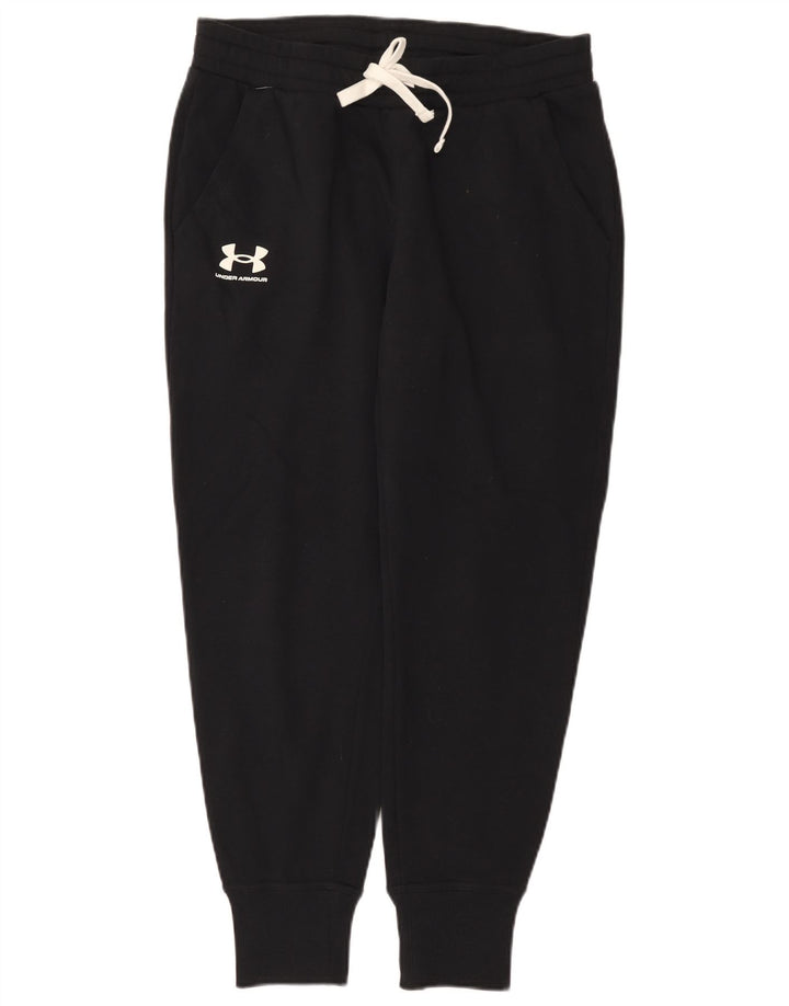 Under Armour muške trenirke Hlače Joggers Srednji crni pamuk