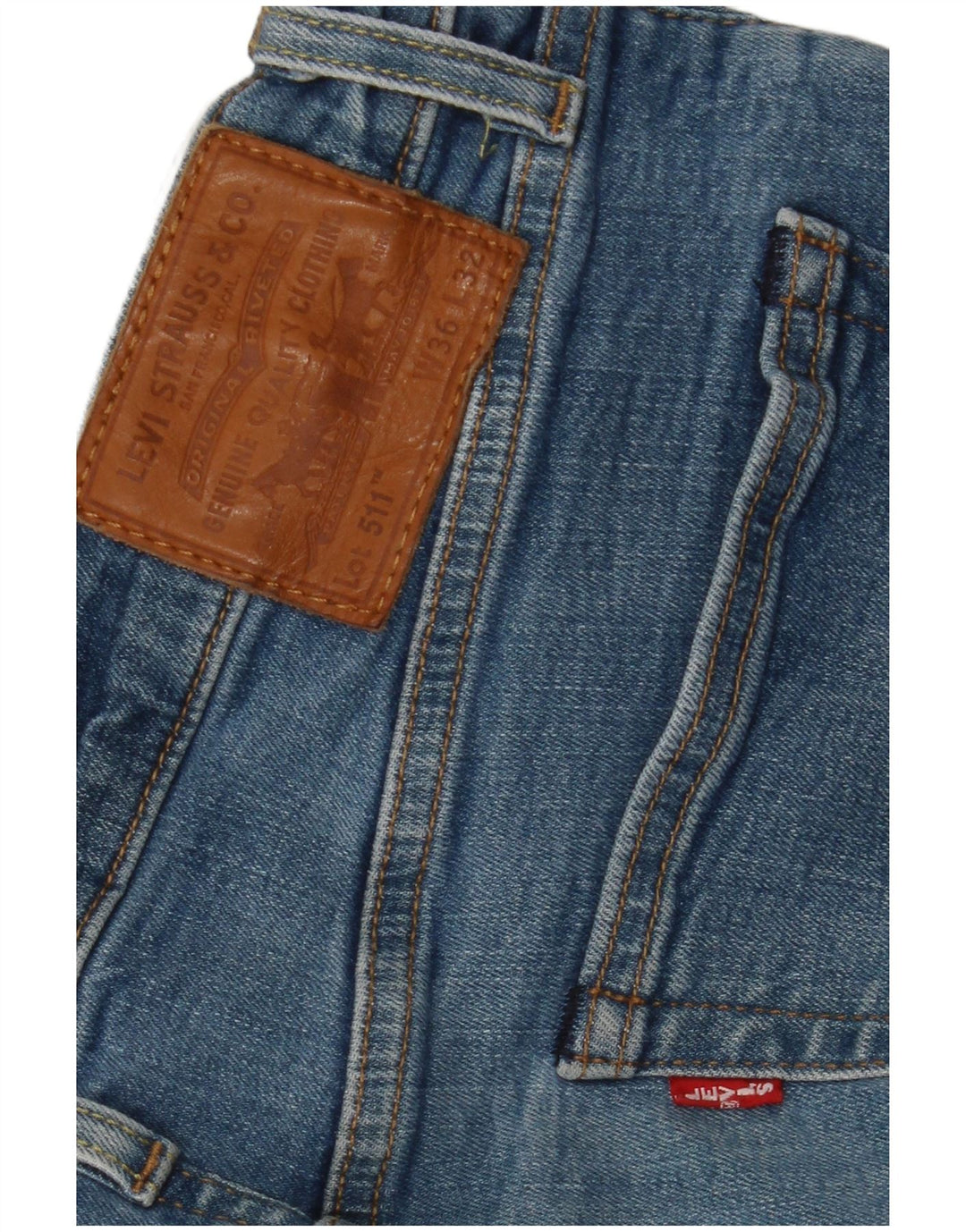 Levi's muške 511 uske traperice W36 L32 plavi pamuk