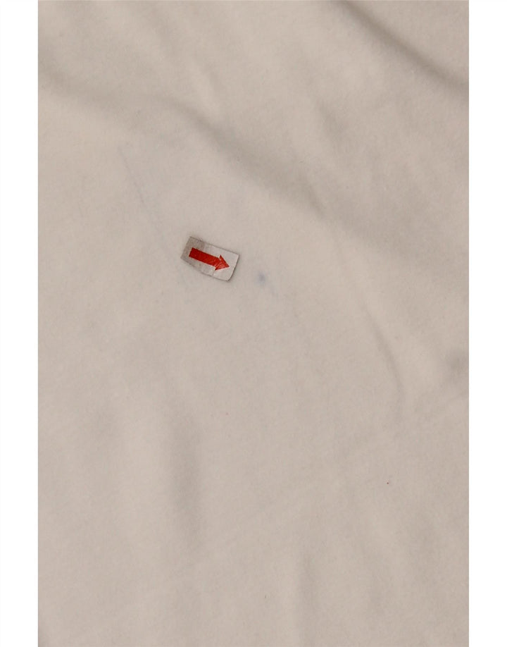 GAS Ženska grafička polo majica UK 18 XL bijeli pamuk