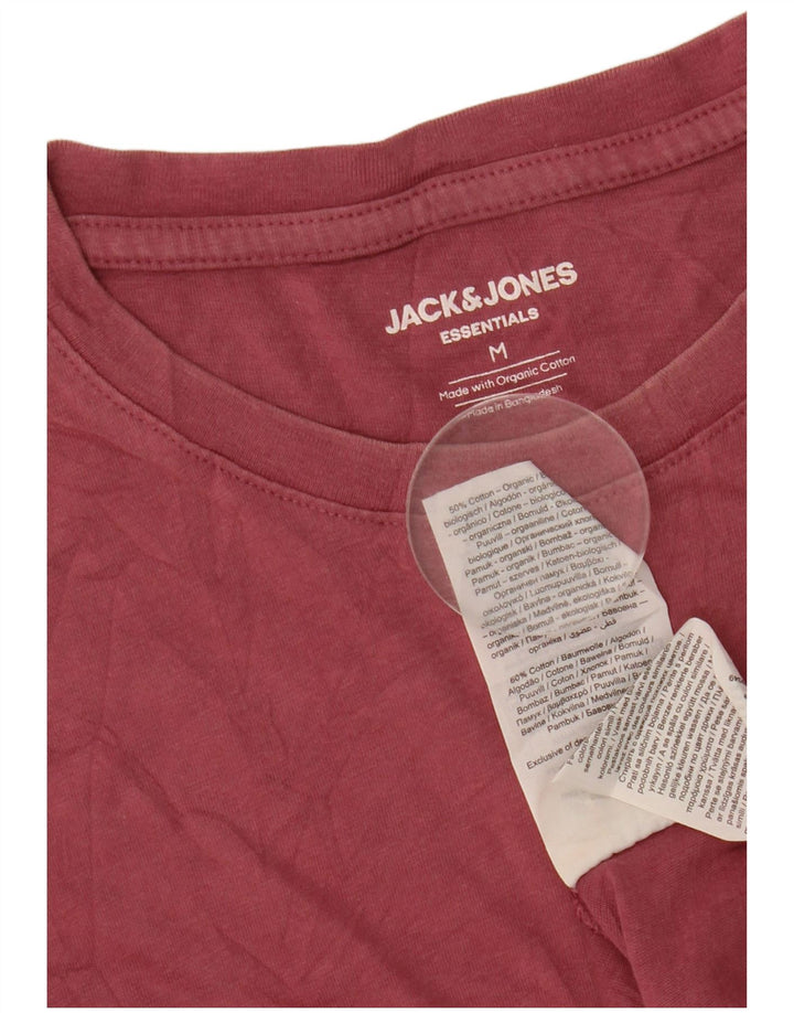 Jack & Jones muška majica kratkih rukava Srednje ružičasti pamuk
