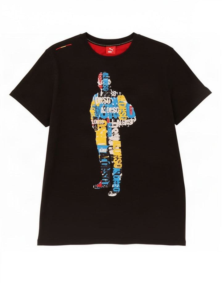 Puma muška majica s grafičkim motivima 2XL crna