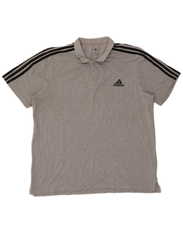 Adidas muška polo majica XL sivi pamuk
