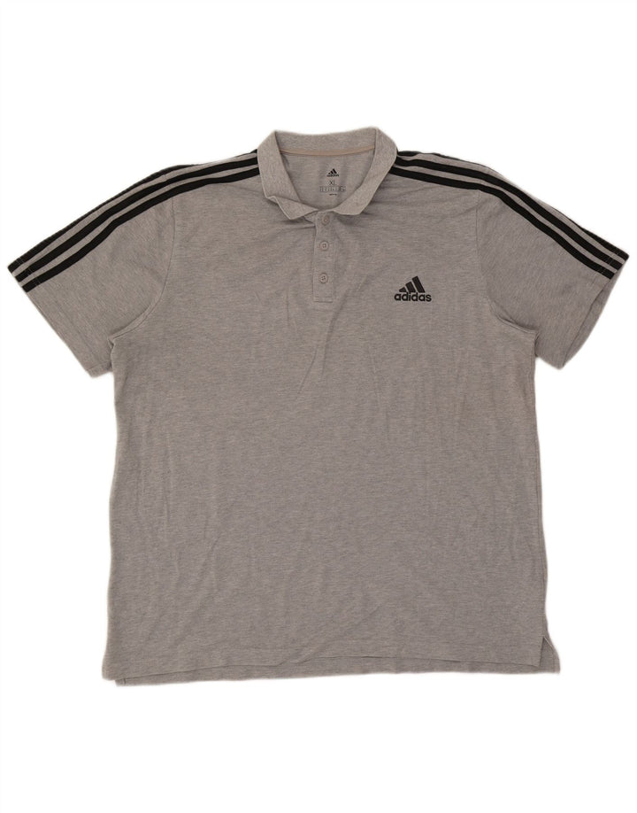 Adidas muška polo majica XL sivi pamuk