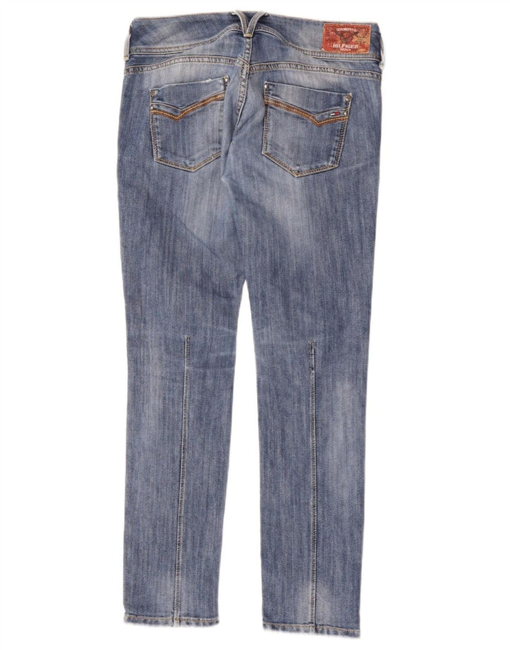 TOMMY HILFIGER Ženske uske traperice W29 L30 Plavi pamuk