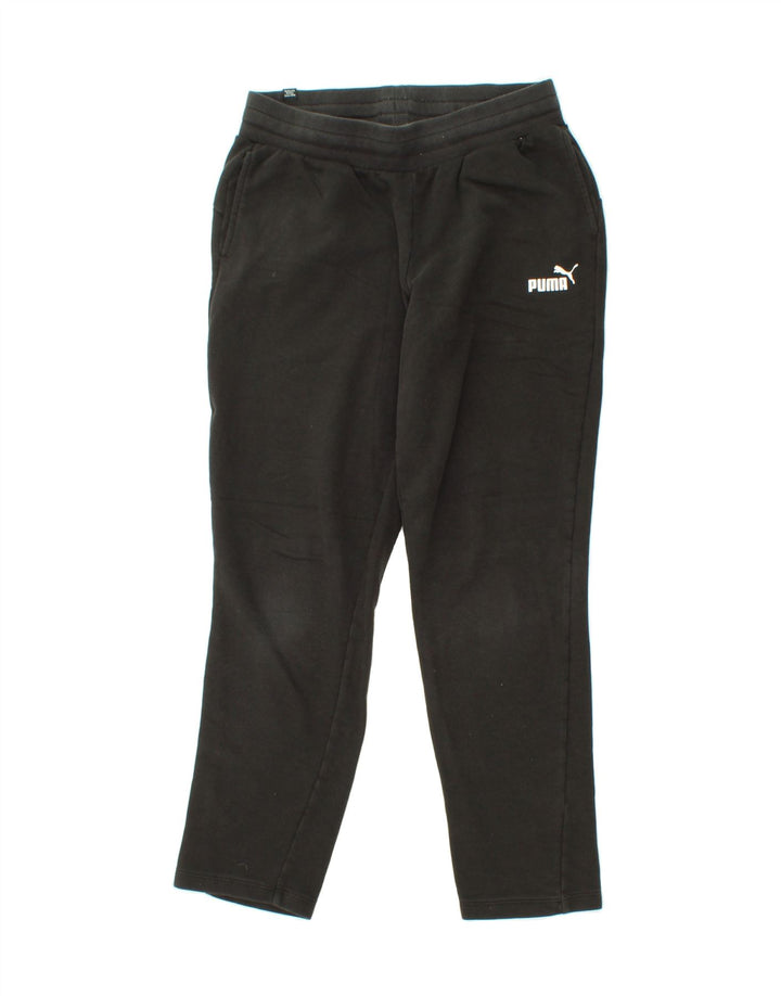 PUMA Womens Tracksuit Trousers UK 12 Medium Black Cotton Vintage Puma and Second-Hand Puma from Messina Hembry 