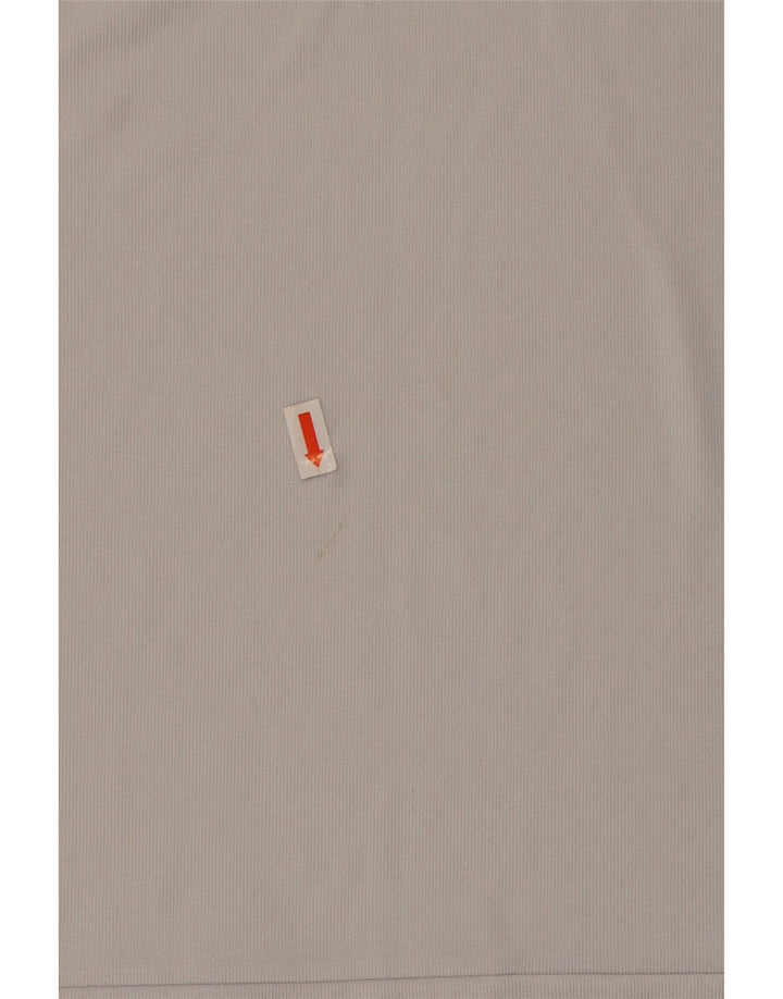 ROBERTA DI CAMERINO Ženska majica kratkih rukava UK 14 srednje sivi poliester