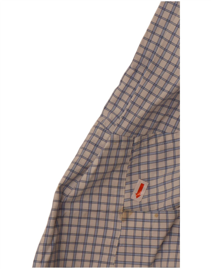 Eddie Bauer muška košulja XL bijeli karirani pamuk