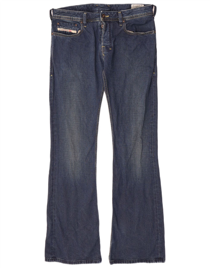 Diesel muške traperice Bootcut W32 L33 Plavi pamuk