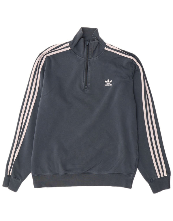 Adidas muška majica s izrezom i srednje sivim pamukom